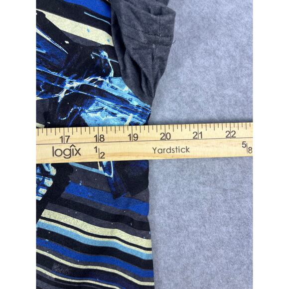 Thor T-Shirt Men's S Gray Short Sleeve Marvel Super Heros Double Sided NWT - Picture 5 of 6